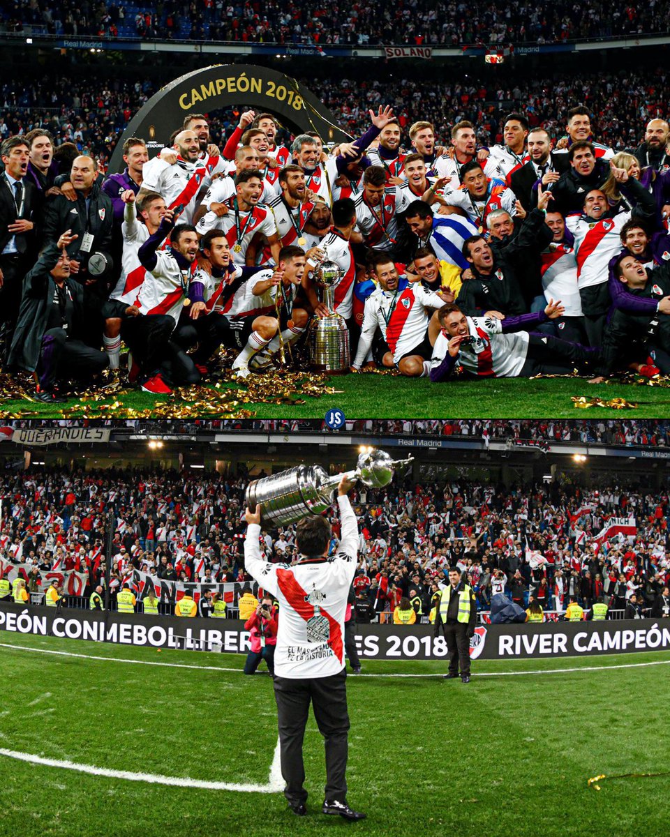 🇦🇷🏆 River Plate continúa siendo el ÚLTIMO ARGENTINO CAMPEÓN de la Copa Libertadores de América.