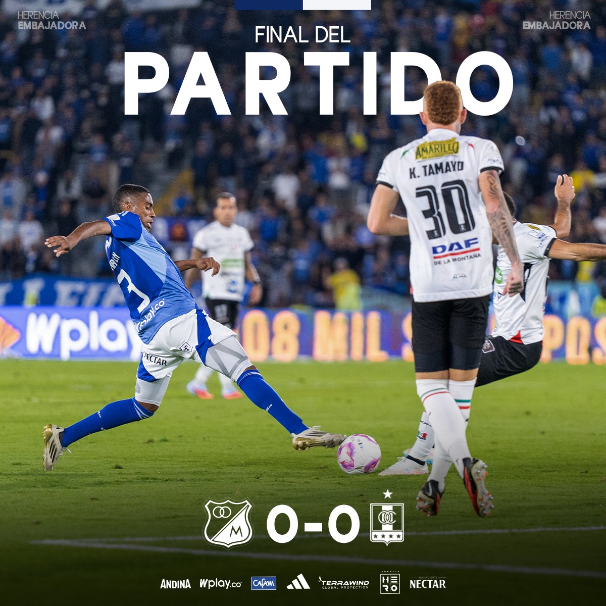 ⏱ 90' Termina el partido.

Ⓜ️ 0-0 🇮🇹 |#MFCvONC