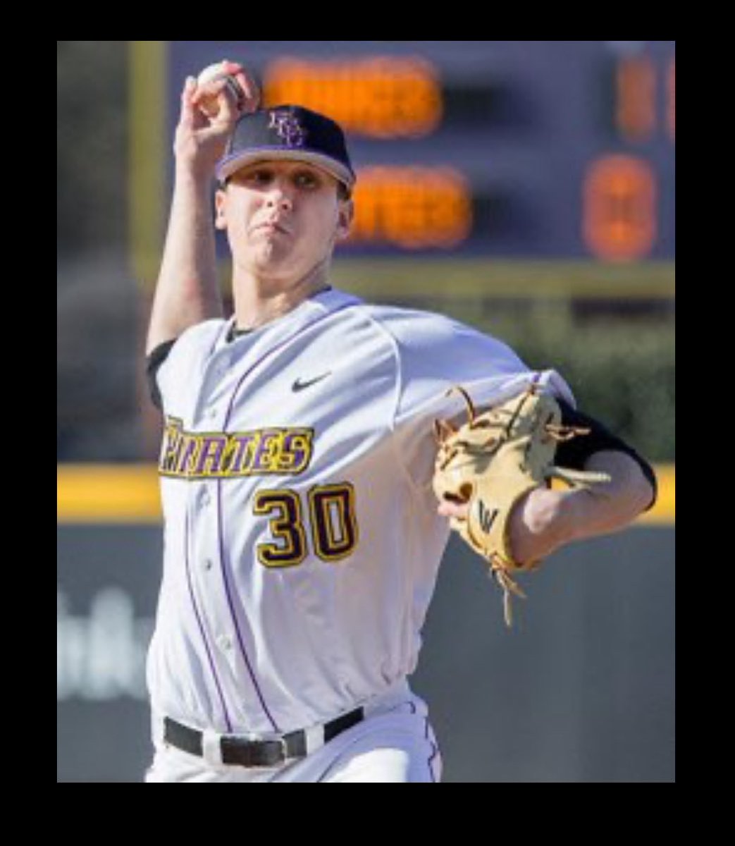 25SecretSQRL25's tweet photo. Pitching by @ECUBaseball tonight:

8 innings
4 hits
1 run
0 walks
14 strike outs https://t.co/6ms5VxBtPs