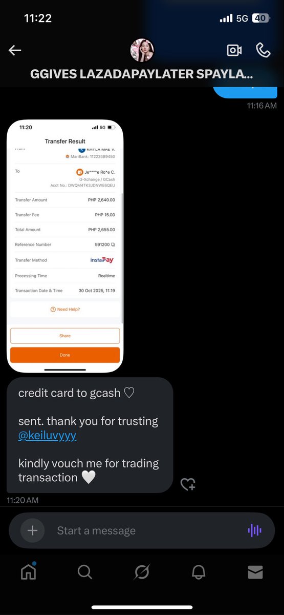 _1102cart's tweet photo. Thank you so much for the fast transaction @keiluvyyy 
#KeiLuvyTradingProofs https://t.co/HQXqOarAMf