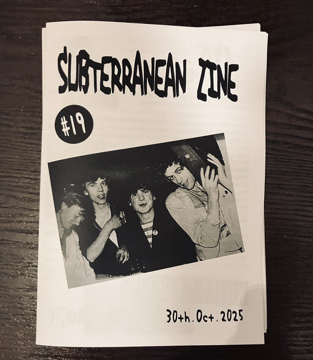 今夜！SUBTERRANEAN第十九夜！
いつものZINEも用意しています！
パンクのライブとあまり被らないようにとの思いもあって平日開催してますが、今日は小岩でpowerplant来日ツアー初日がナイスメンツであります！
そちらに思いも馳せつつ、こちらも一歩ずつ良い夜を歩んでおりますので、寄り道どうぞ！