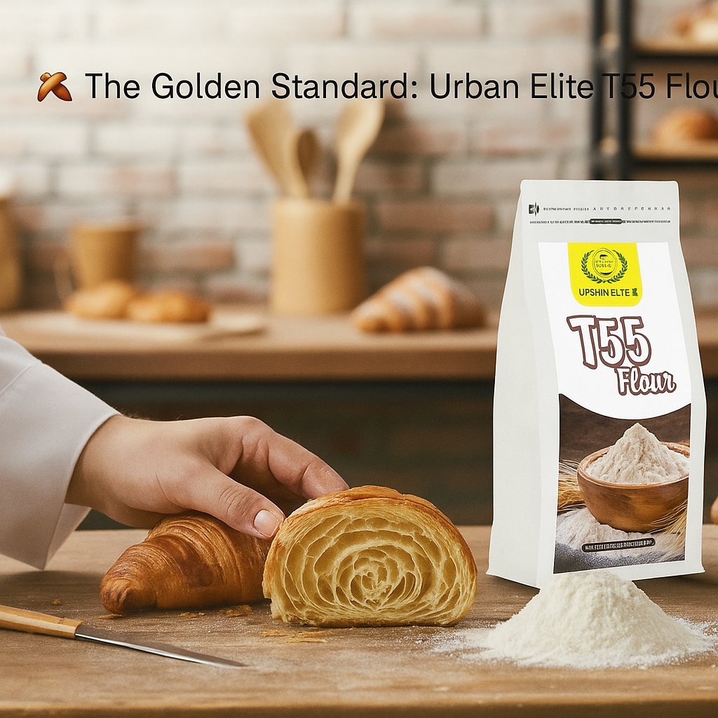 delianceindia's tweet image. 🥐 The Golden Standard in Croissants — with Urban Elite’s T55 Flour.

Crisp. Buttery. Airy. Perfect. ✨
Crafted for flawless lamination, a golden crust, and that melt-in-your-mouth crumb.

Elevate your pastry game with Urban Elite. 💛

#CroissantGoals #T55Flour #UrbanElite
