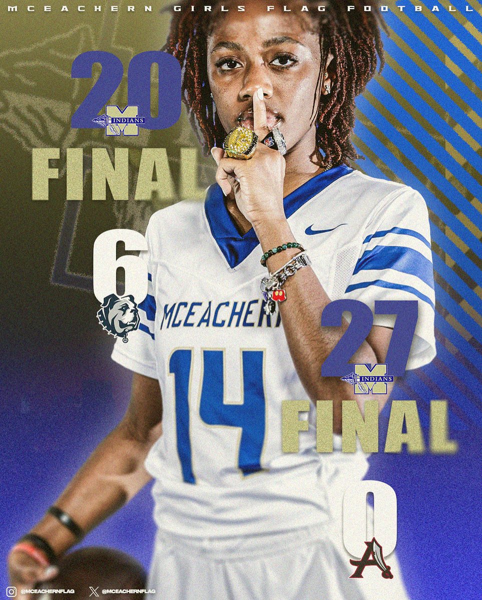 McEachern Girls Flag Football tweet media