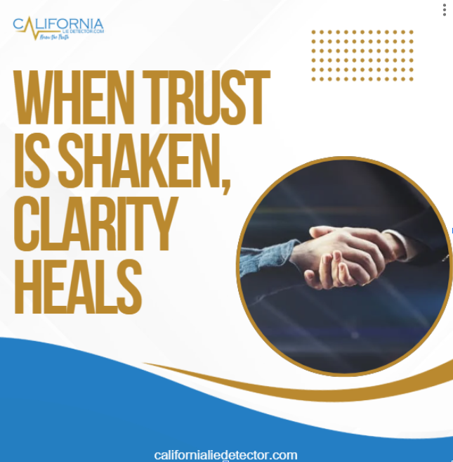 CALieDetector's tweet image. Trust is the bedrock of any strong relationship, whether personal or professional. When doubts arise, Computer Voice Stress Analysis (CVSA) offers a clear, objective path to rebuild or confirm that trust. 

#BuildTrust #RelationshipGoals #ClarityNow #CVSAforTruth #StrongerBonds