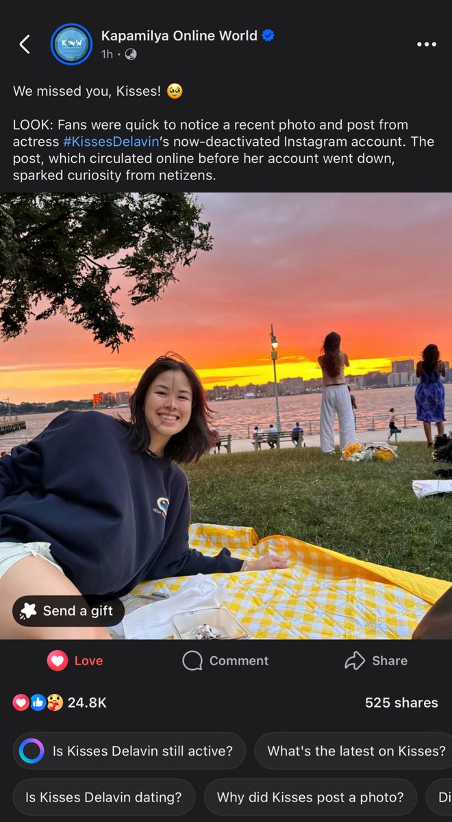 The relevance you hold, Kisses 💅

Though we truly miss you, we don’t mind if we seldom hear from you. We just hope your days are calm and your peace remains untouched🍃

#KissesDelavin