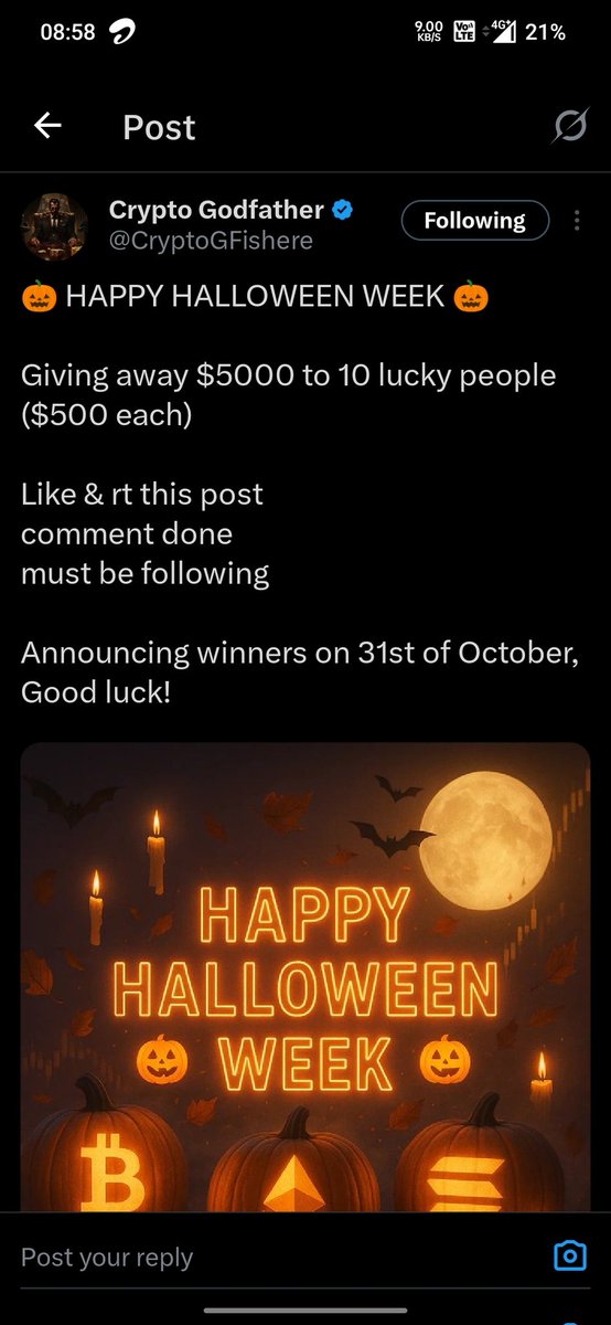 the__lunatic_'s tweet photo. @CryptoGFishere Hope I will be one of the lucky people https://t.co/MSfELknzy3