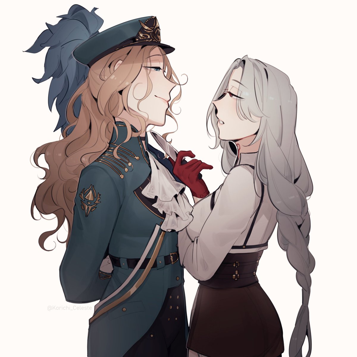 Korichi_Celeste's tweet photo. Augustus x Hilda
this ship runs on hopes and dreams and that’s ok.

#PtN #PathtoNowhere #无期迷途 #無期迷途 #무기미도 https://t.co/hRrUF7eHVW