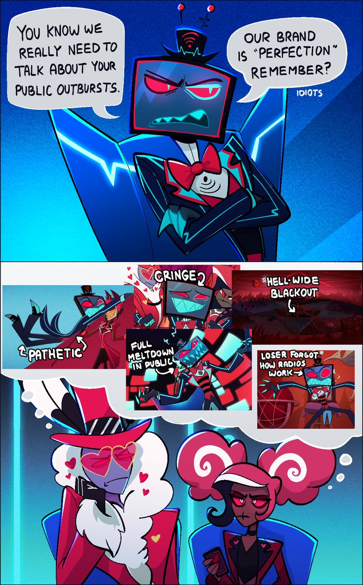 gatormurky's tweet photo. the audacity of vox in this scene was unparalleled 📺
#HazbinHotelVox #HazbinHotelFanart https://t.co/c8pWyNezmw