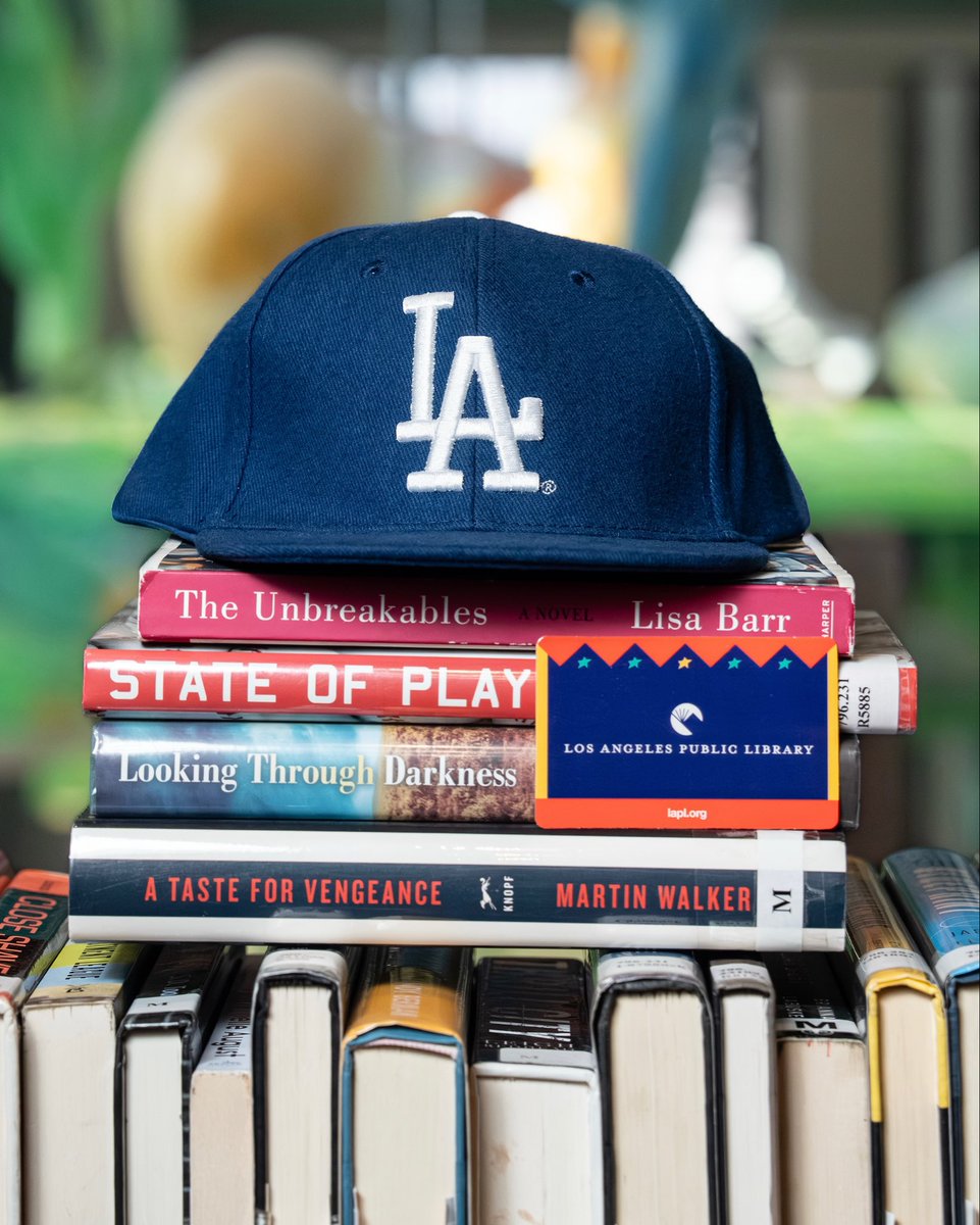 LAPublicLibrary's tweet image. Tough one but we’re still in it