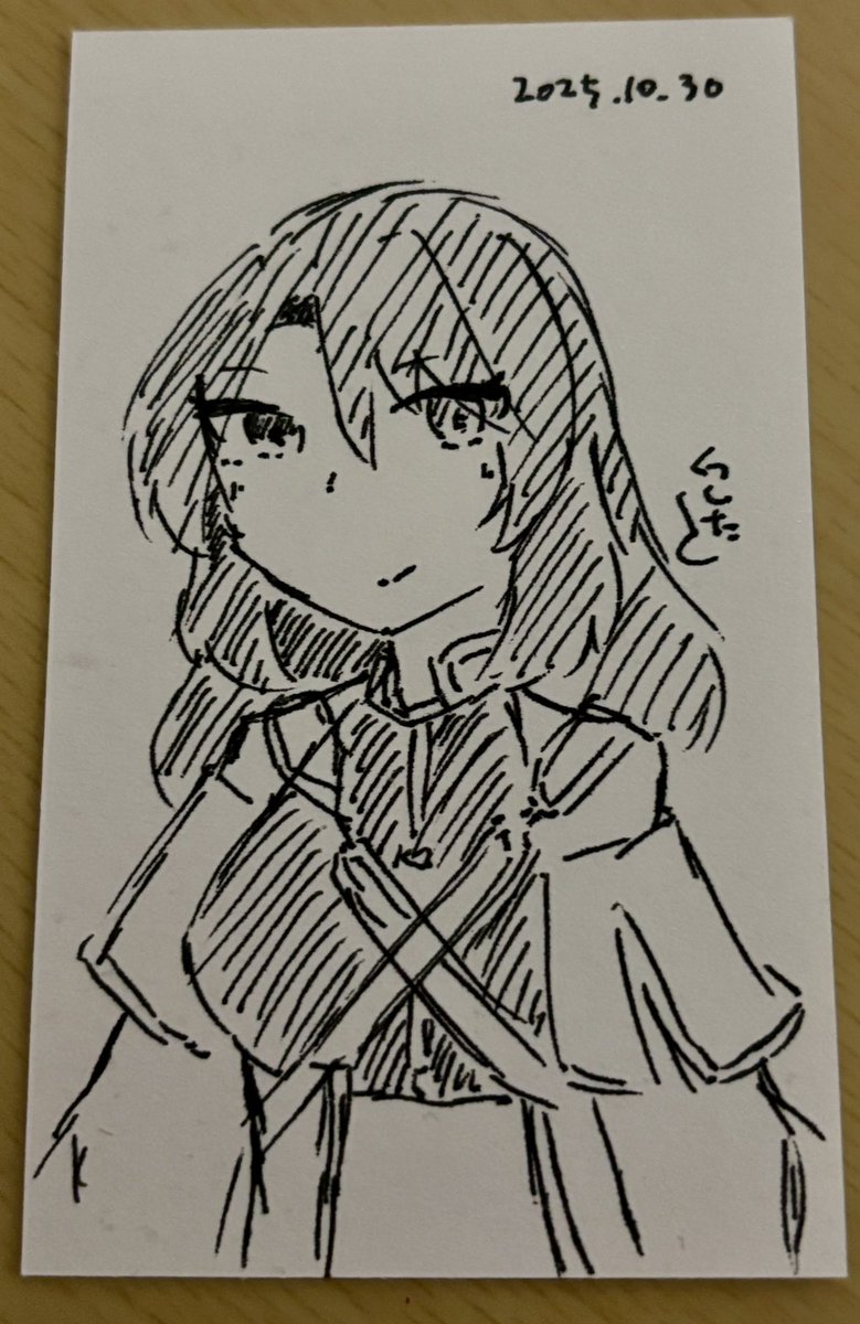 久しぶりにらくがき あげなおし
