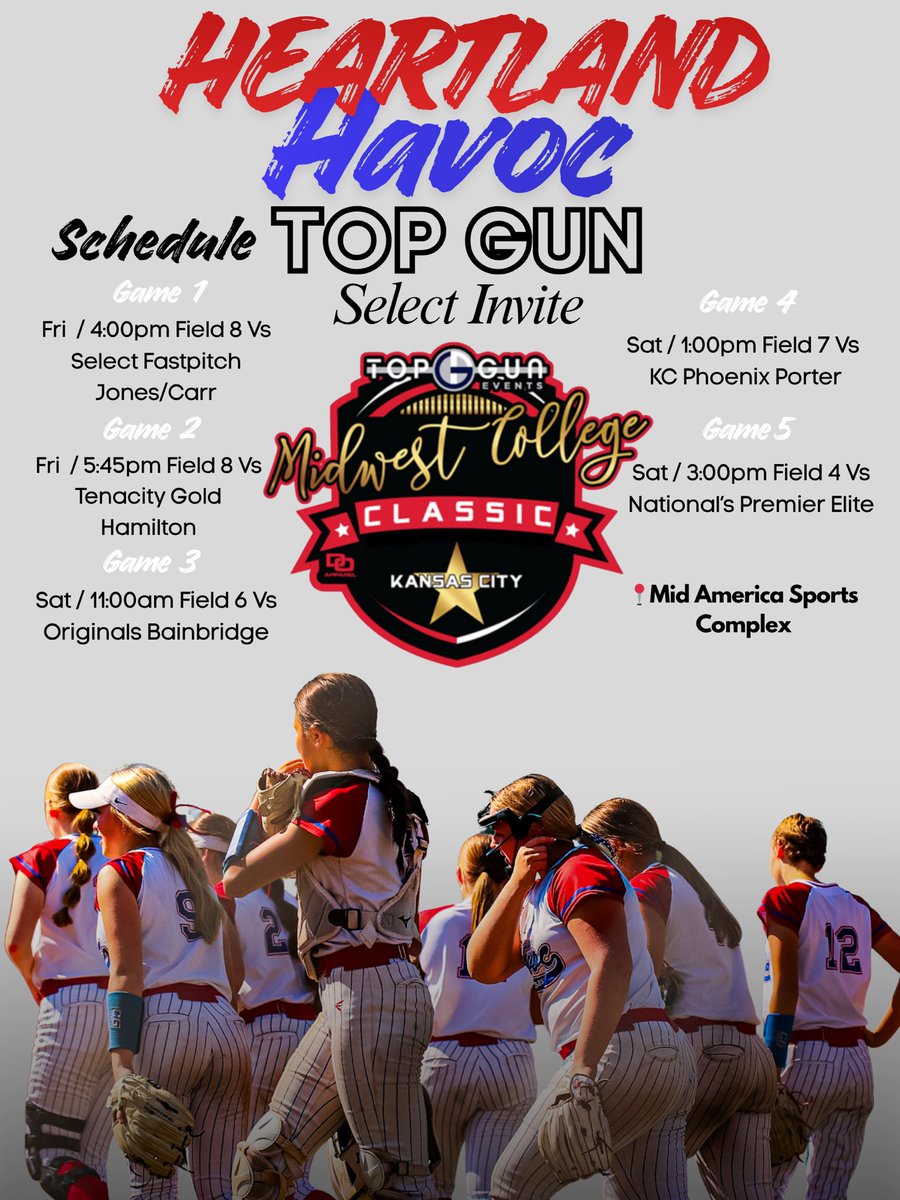 College coaches come on out and check out this talented group!