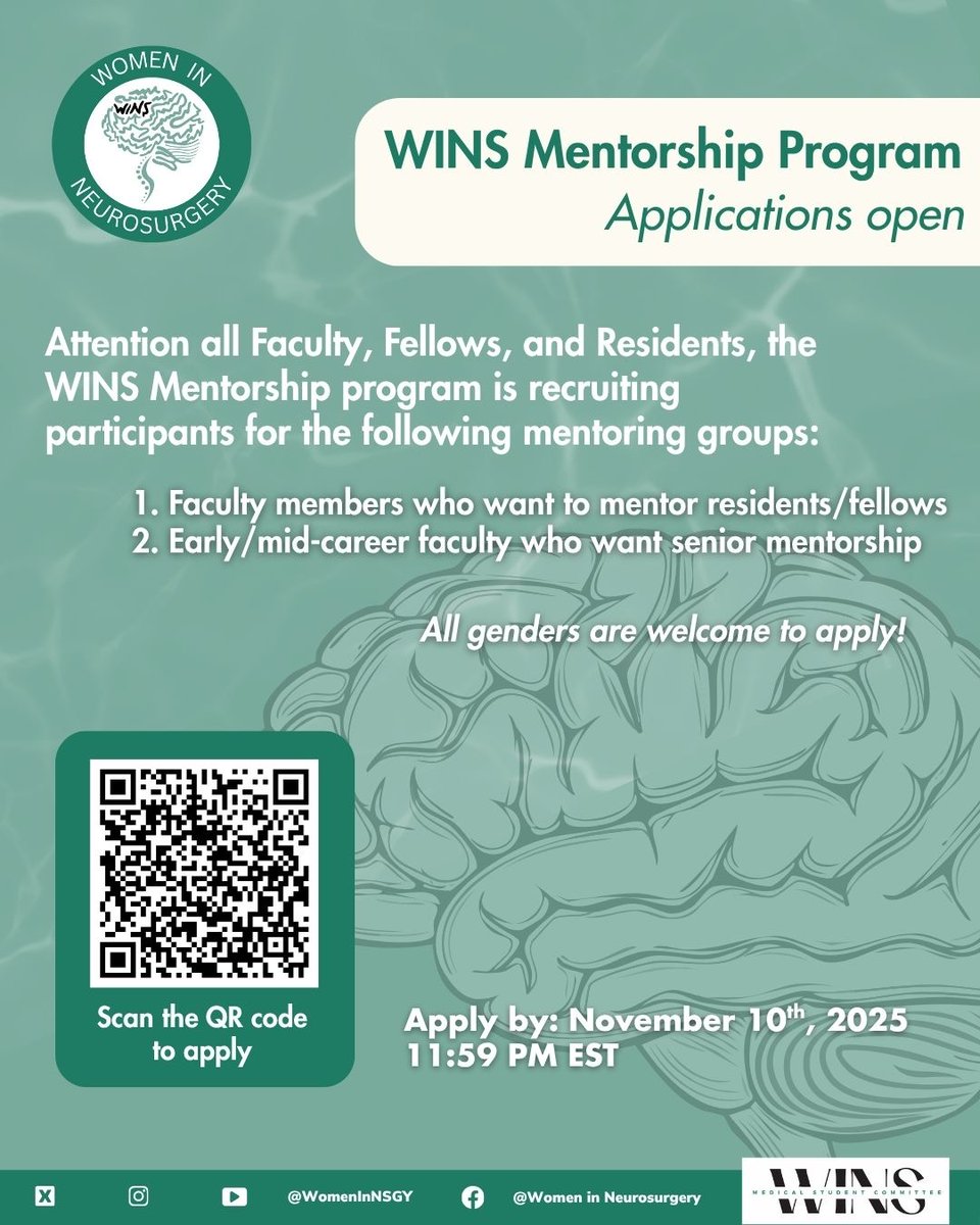 Women In Neurosurgery (WINS) tweet media