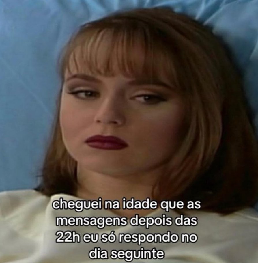 nossa eu tô assim