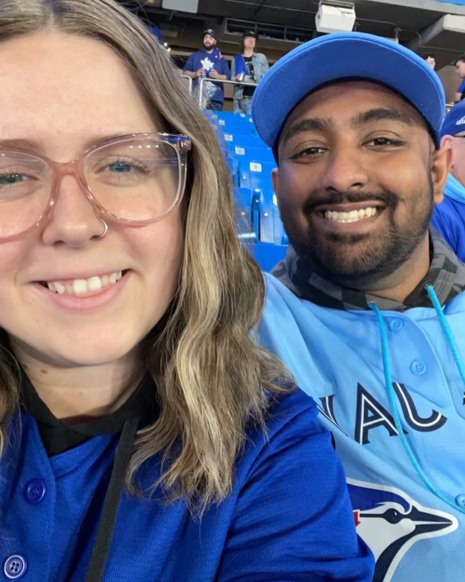 RahilTheThrill's tweet photo. @Xposed Asked my girlfriend on a date to a blue jays game in 2017. 8 years later we’re still going strong and would LOVE to be at game 6! https://t.co/c5W8zWxYO4