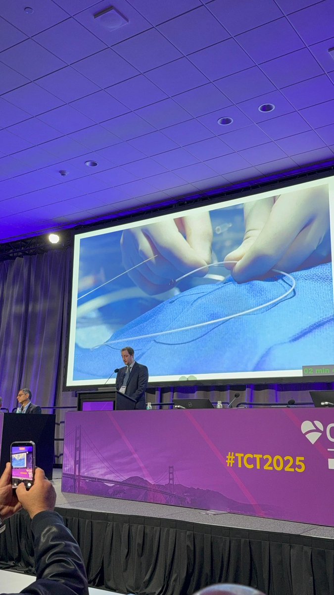 Incredible weekend at #TCT2025! Grateful to be able to present our center's experience with novel approaches to coronary aneurysm management, and to be named among the best in show! Thankful to <a href="/rajivxgulati/">Rajiv Gulati</a> for his innovation and mentorship