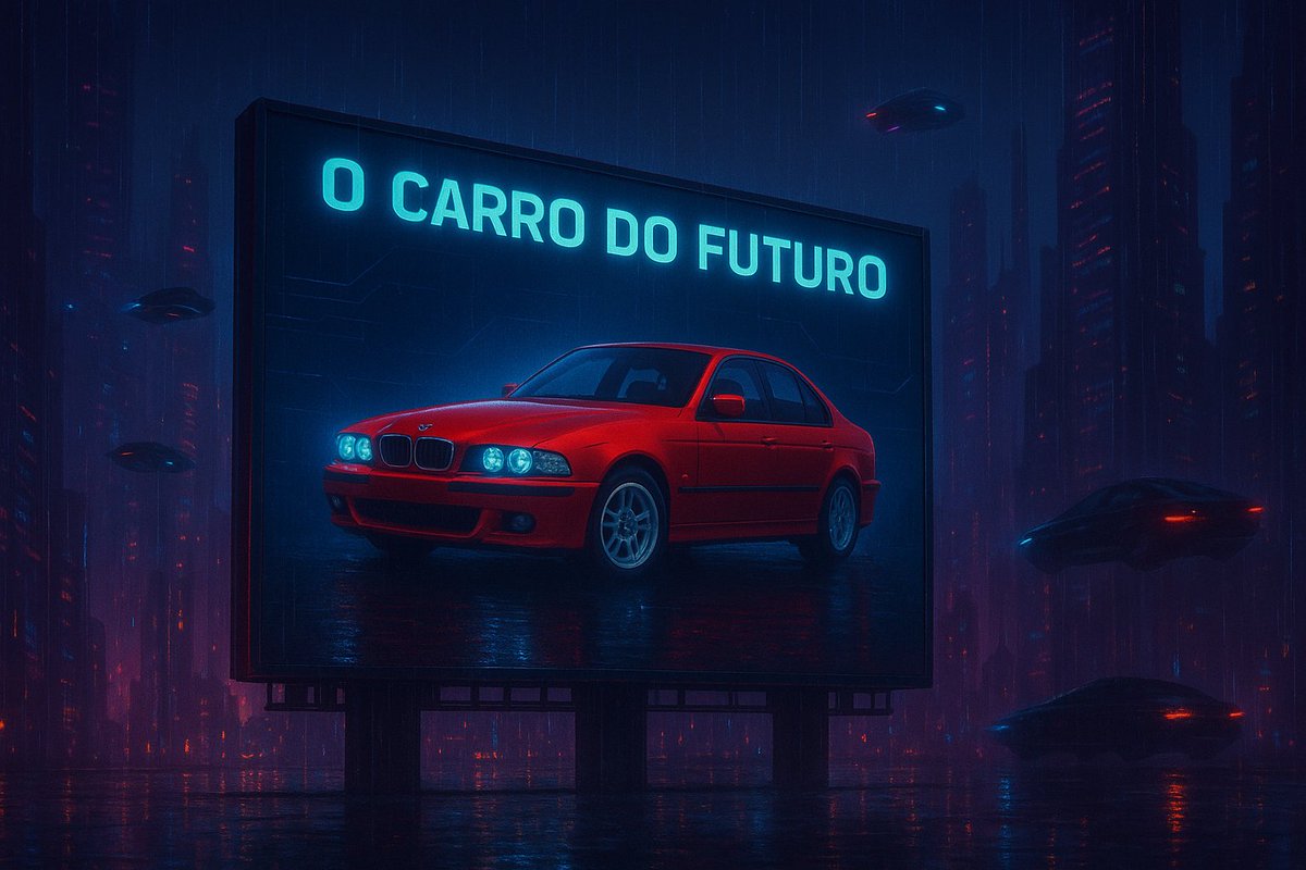 Andy_testtoni's tweet photo. BMW 540i E39  Fé em Pistões

No futuro das máquinas sem alma, ela ainda respira.
Um V8 que canta como um hino proibido.
Não é carro. É culto em movimento.

O Carro do Futuro. 2002.
#bmw #bladerunner2049 #e39 https://t.co/d5WbC1CWJh
