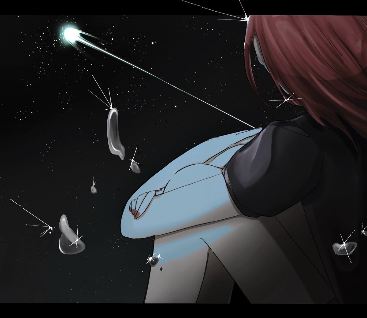 いつか星まで手が届く  #宝石の国