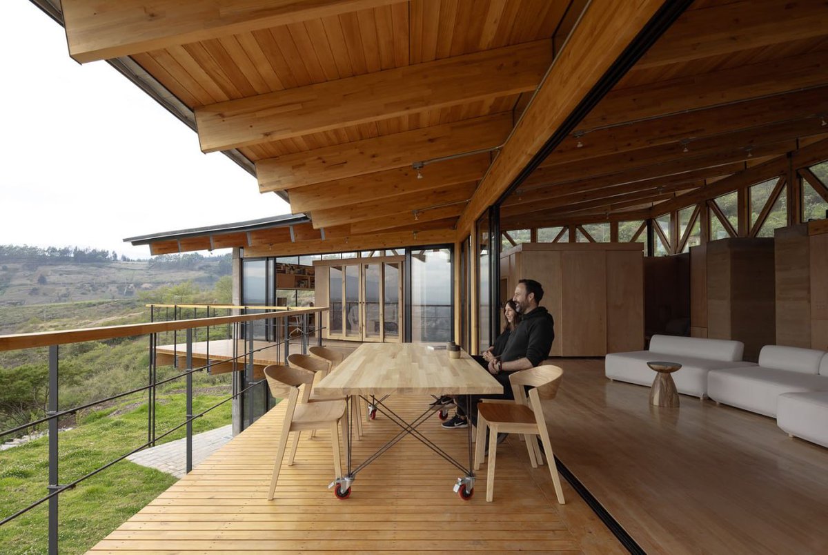 The House of the Rolling Rooms by Rama Estudio.

Built of  rammed earth.

Offgrid is the way.