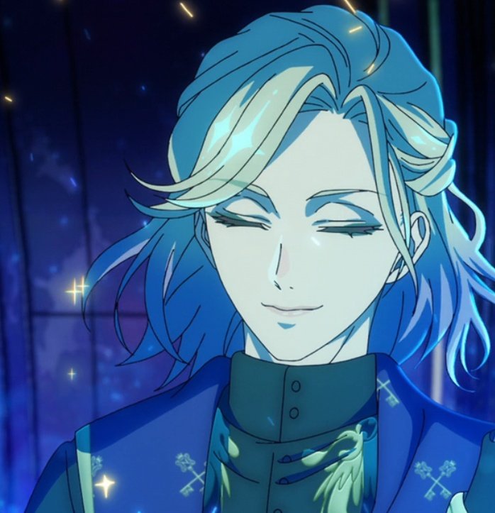 coeursymphony's tweet photo. I've been thinking about them all day omg finally watching anime Rook and Vil being introduced with the sparkles they deserve is everythinggg 💜 beautiful and dazzling as it should be 🥰✨ https://t.co/Kb5qF0Qt6O
