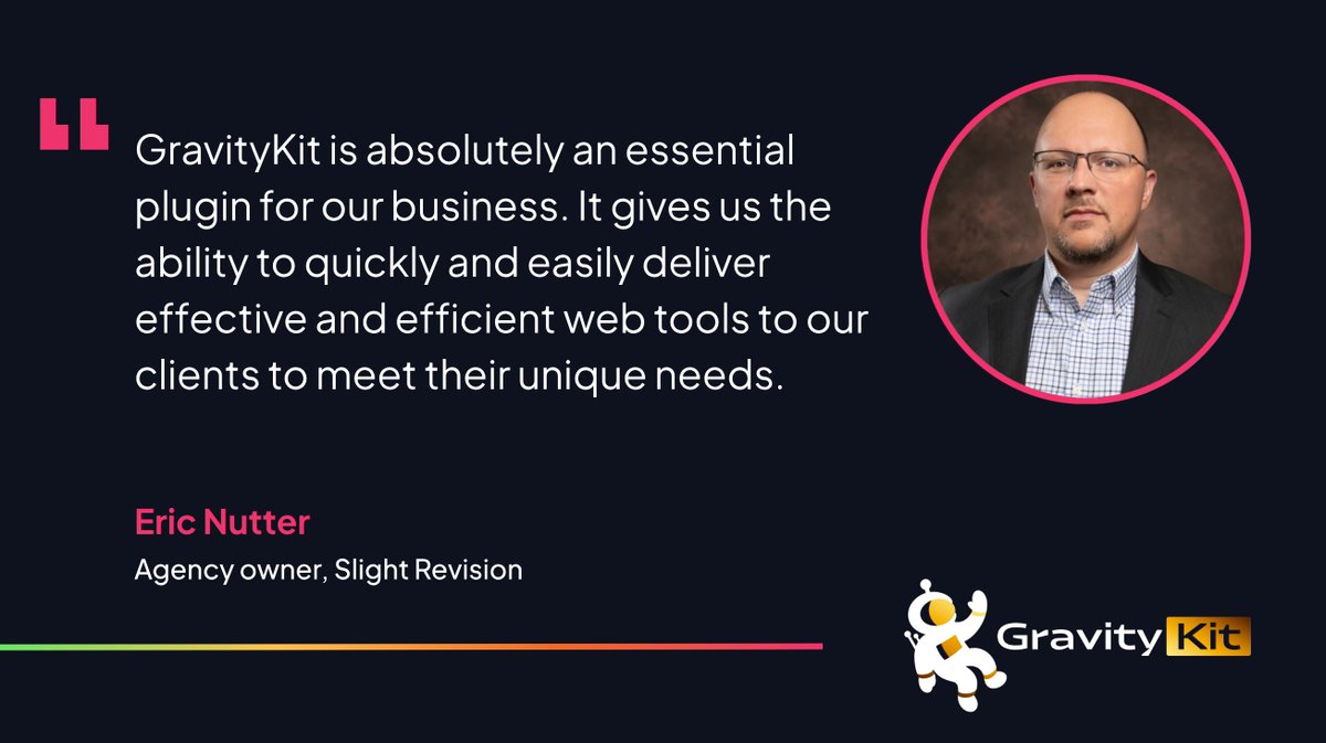 GravityView's tweet image. Transform Gravity Forms from a form builder into an app builder 🧠

50% off yearly plans for #BlackFriday2025

👉 gravitykit.com/black-friday/