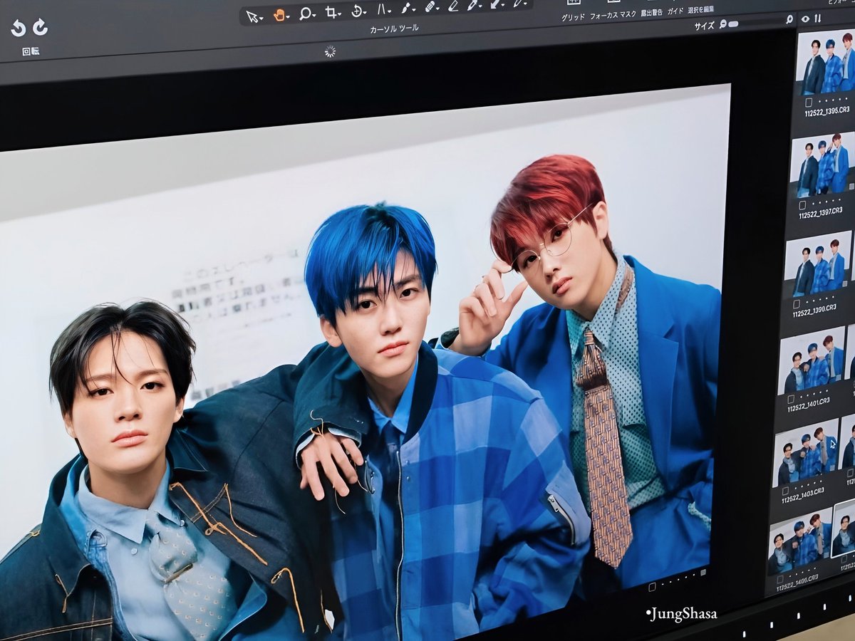 jungshasa's tweet image. TRIPLE J 📸