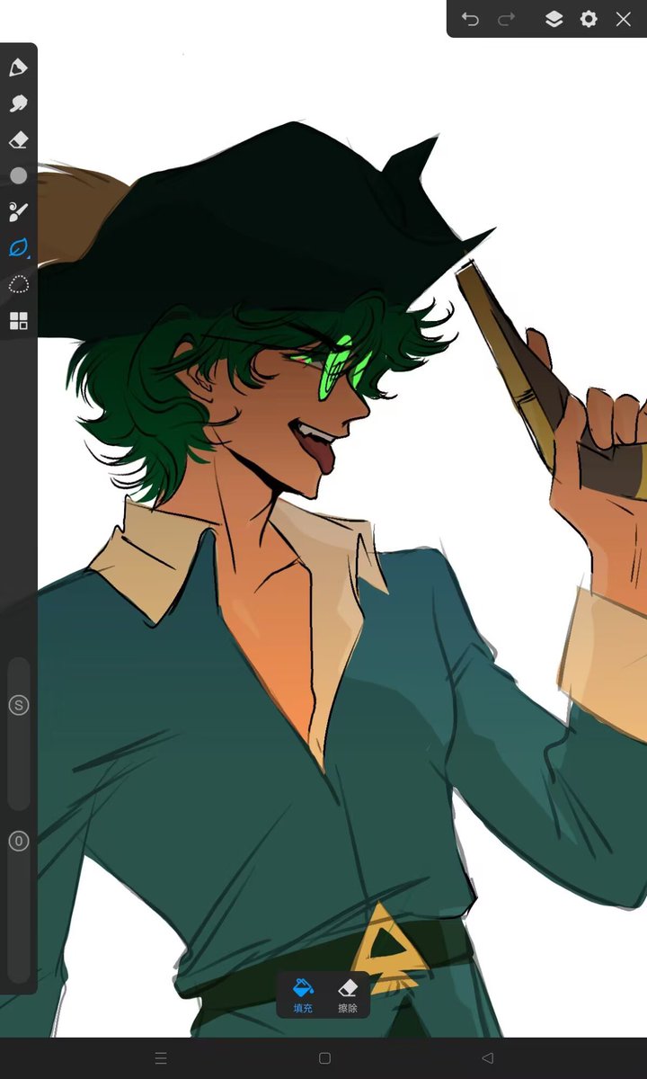 不知道咋画下去了🤔下次再细化吧