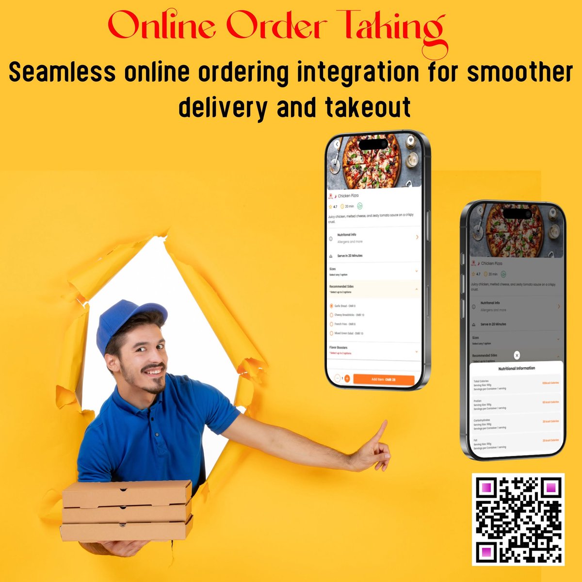 MycomTech's tweet image. Effortless online ordering for faster, smoother delivery and takeout. #mycomapp #mycom #onlineordertaking #restaurantapp #dubai #dubailife