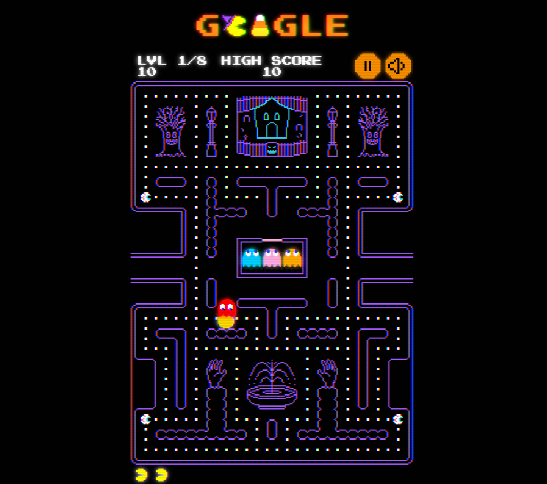 Google may have just won Halloween with this 🎃inspired version of Pacman.