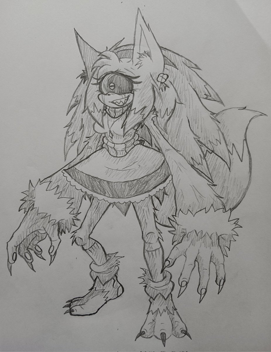 我喜欢Amy和WEREHOG❤️（虽然她现在变成狐狸💔）
#OC
#SonicTheHedgehog 
#amyrose