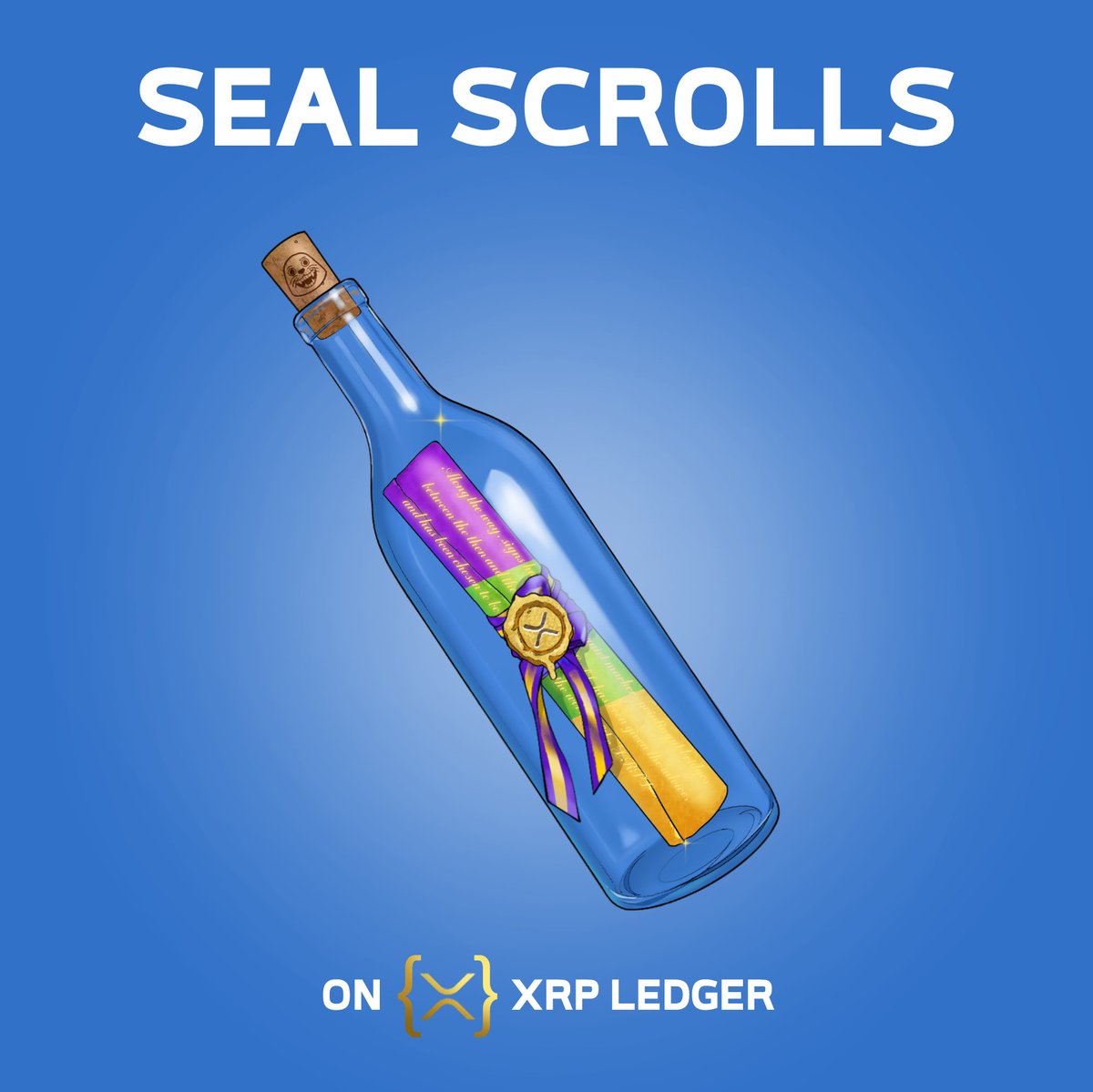 Seal Scrolls are now available to mint on <a href="/xrpcafe/">xrp.cafe ☕</a> 

A dynamic NFT collection within the evolving $SEAL ecosystem bringing value to the original SEAL NFT collection and token holders through JoeLee’s upcoming utility.. Don't blink.. ;)

Mint a Seal Scroll: xrp.cafe/collection/sea…