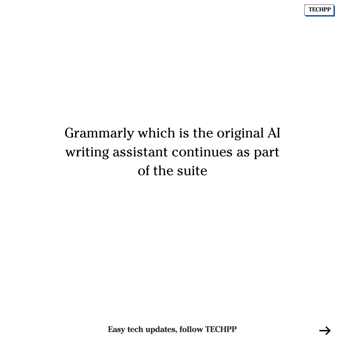 techpp's tweet image. Grammarly is now Superhuman

Superhuman #Grammarly #AI #Productivity