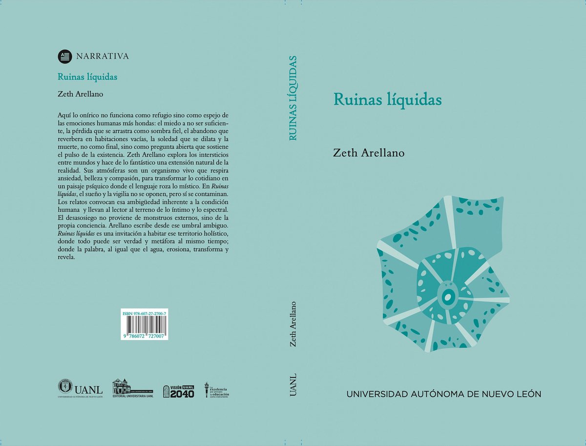 ZethArellano's tweet photo. Estoy muy agradecida con @uanl y su casa editorial, por darle espacio a mis textos y hacerme una portada así de bonita.
Vengan a celebrar conmigo la presentación en @FILGuadalajara el próximo 1ro de diciembre a las 5:30 pm, en el salón B del área internacional. https://t.co/RQgU8OpFmq