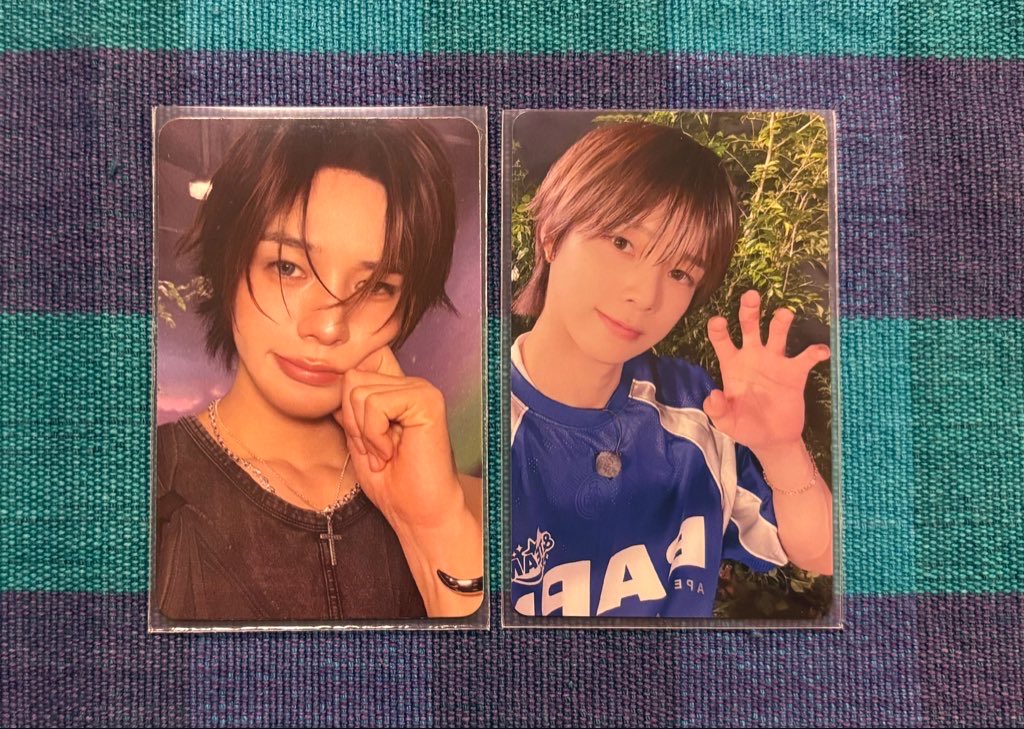 【交換】&amp;TEAM Back to Life トレカ 特典 フォトシート

譲) EJ ウィジュ、FUMA フウマ、NICHOLAS ニコラス、YUMA ユウマ、JO ジョウ、HARUA ハルア、TAKI タキ、MAKI マキ
シリアル11枚

求)  同種＞異種  K ケイ(4枚目以外)

郵送でのお取引。ラキドロはラキドロ同士。お気軽にお声掛けください。