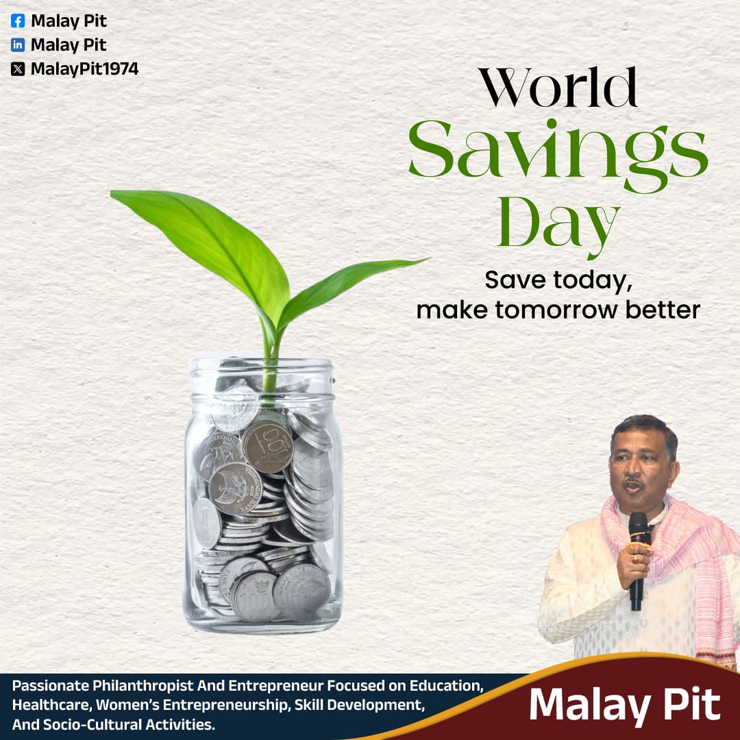 MalayPit1974's tweet image. Invest in your future, one coin at a time. 💰✨
Happy #WorldSavingsDay!
#SaveForTheFuture #FinancialWellness #SmartSaving #MoneyMatters