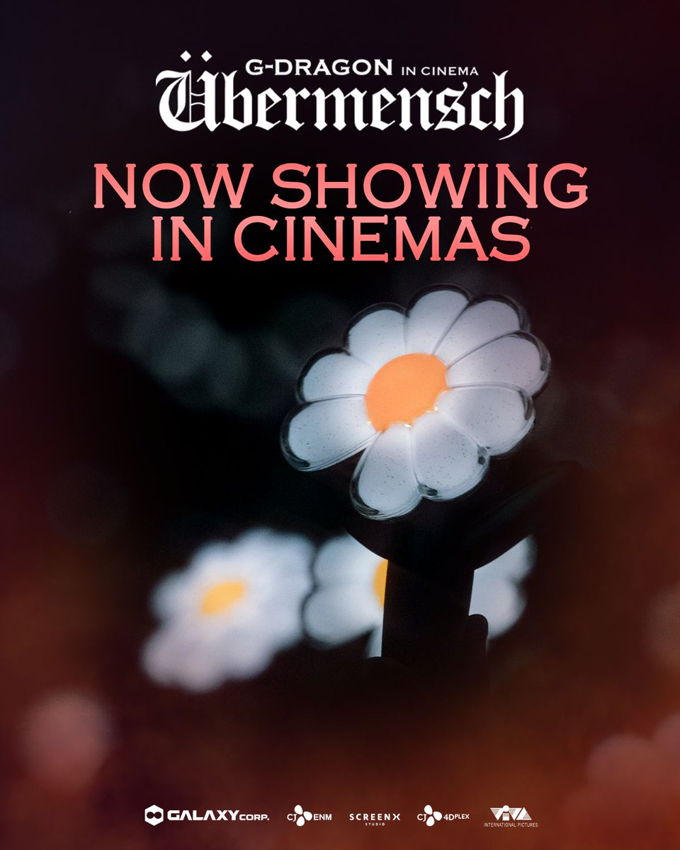 𝗟𝗜𝗩𝗘 𝗧𝗛𝗘 𝗨𝗟𝗧𝗜𝗠𝗔𝗧𝗘 𝗙𝗔𝗡 𝗘𝗫𝗣𝗘𝗥𝗜𝗘𝗡𝗖𝗘 𝗔𝗡𝗬𝗧𝗜𝗠𝗘, 𝗔𝗡𝗬𝗪𝗛𝗘𝗥𝗘!

Grab your tickets now and experience 𝗚-𝗗𝗥𝗔𝗚𝗢𝗡 𝗜𝗻 𝗖𝗶𝗻𝗲𝗺𝗮: 𝗨𝗕𝗘𝗥𝗠𝗘𝗡𝗦𝗖𝗛 NOW SHOWING IN CINEMAS! 

#GDRAGON #GD
