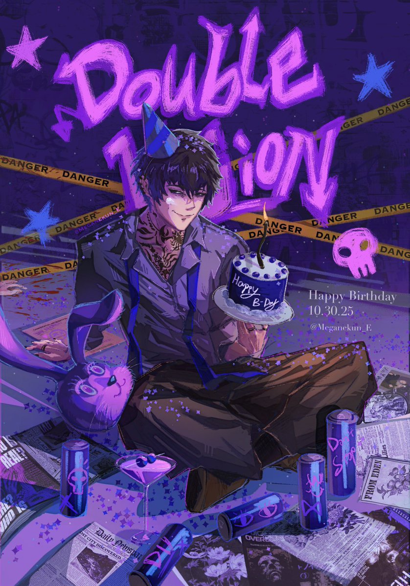 Julien157738124's tweet image. Happy Birthday Double Vision our fav ex bf💙💙 #binarystarhero #BSHVN