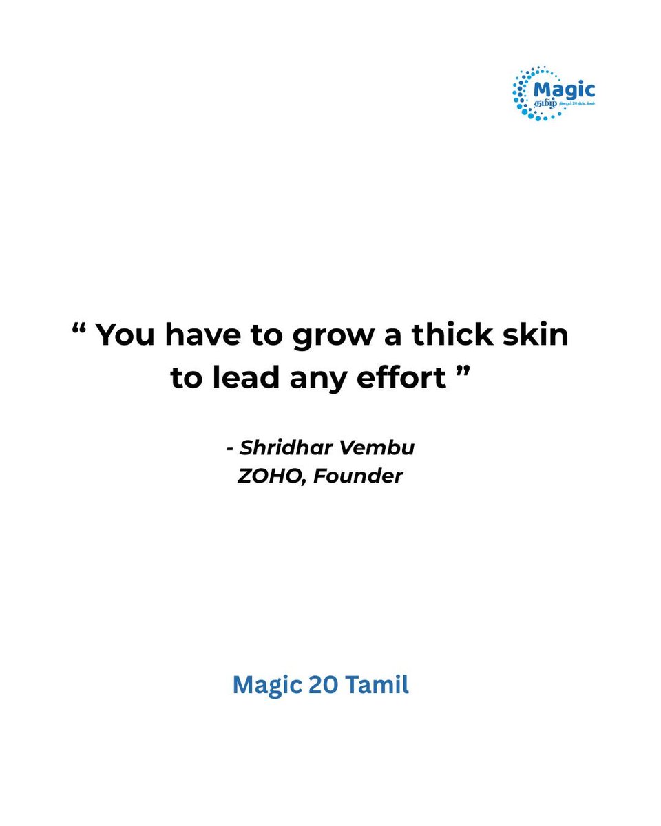 Magic 20 Tamil tweet media