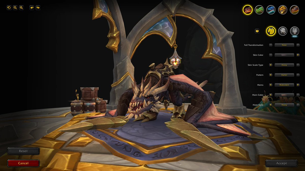 Paladin Chargers need to be a Rostrum of Transformation toggle, so you can choose which Charger you want regardless of spec. 🏇🔥