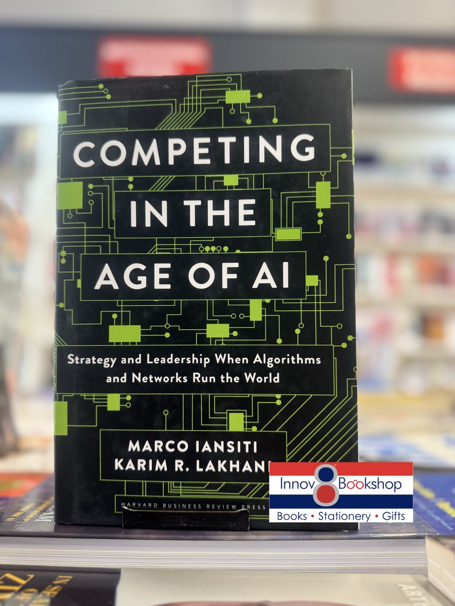 Innov8Bookshop's tweet image. 📚 Double feature  today!
“Competing in the Age of AI” explores strategy when algorithms run the world, while “AI Rising” dives into India’s artificial intelligence growth story. Two perspectives on how AI is reshaping business and nations.

#AI #BusinessStrategy #TechReads