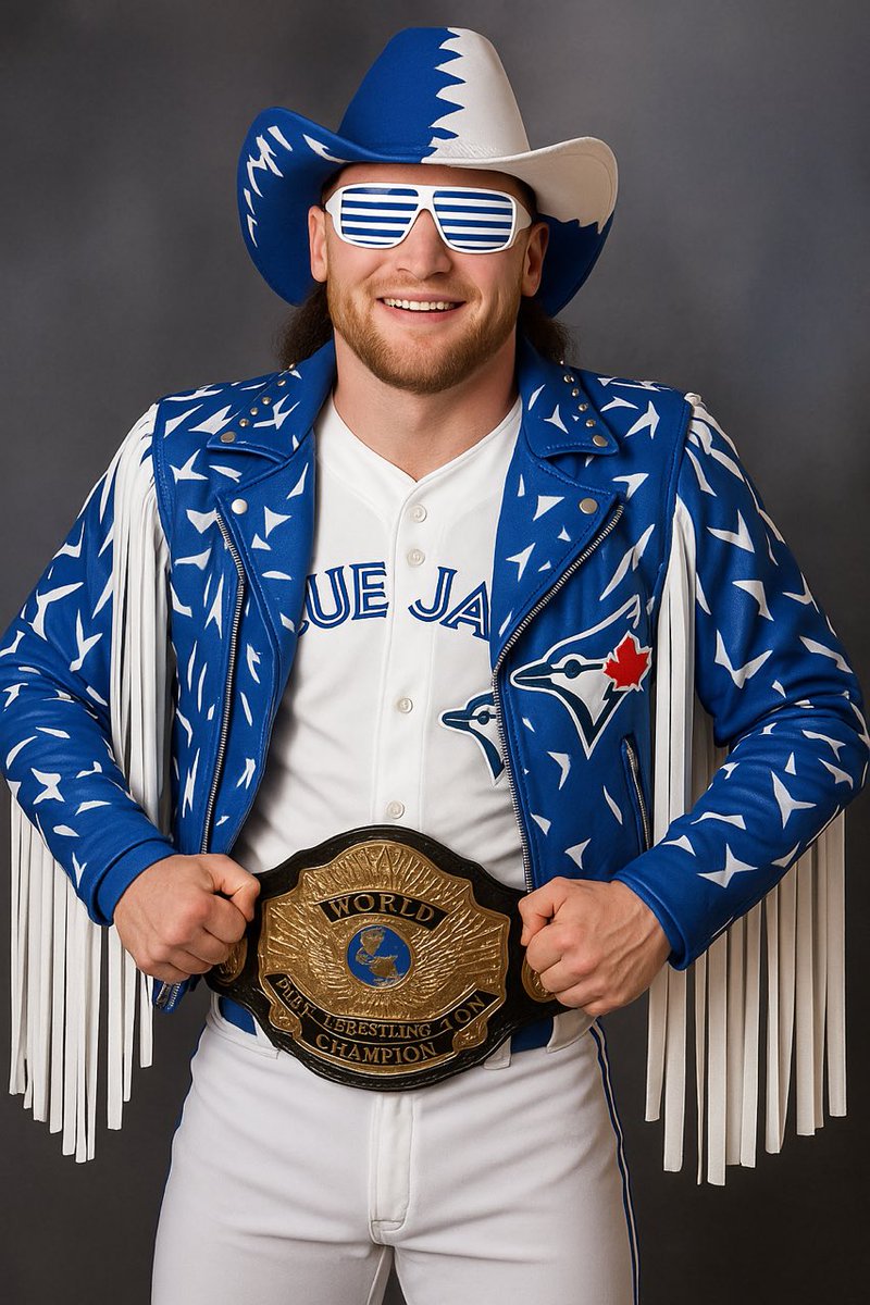 “Macho Man” Trey Yesavage with an absolute masterpiece #BlueJays #jays #mlb
