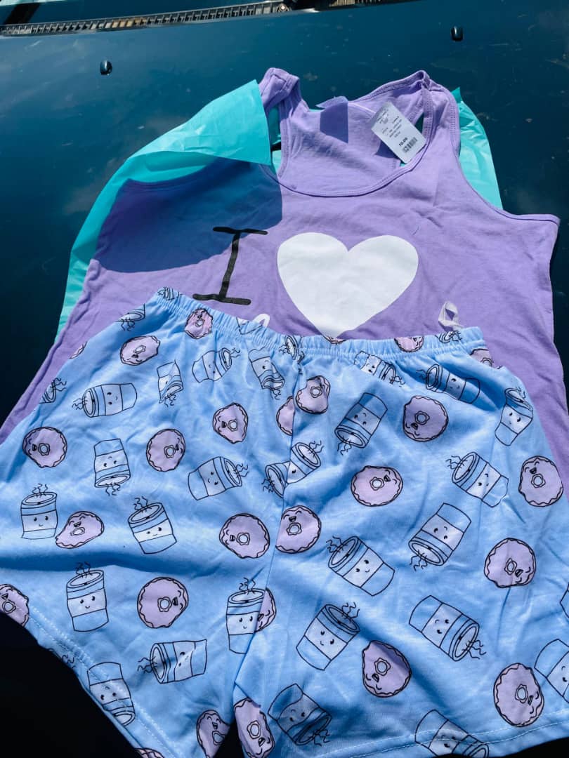 Hi guys, ngicela kunidayisela ma pyjamas E85. I have them in sizes S -XL small cut. Available eMbadlane. I also do deliveries ka Manzini.  DM if you're interested.🙏🙏