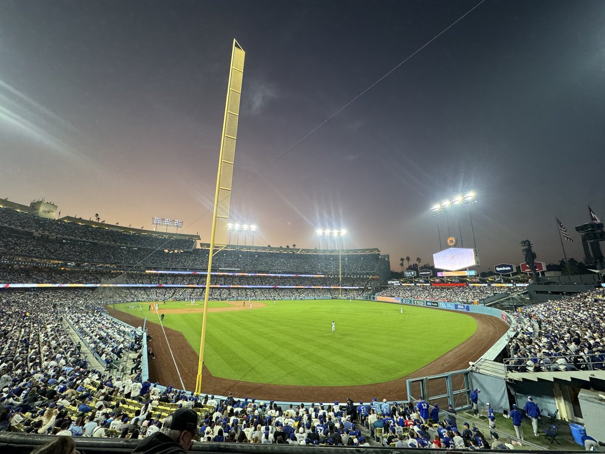 What an amazing experience following the <a href="/BlueJays/">Toronto Blue Jays</a> to LA and going to my first #WorldSeries games. A lot of history was made this week from the 18 inning game to Trey’s k’s tonight.  Tnx Dodger fans for your hospitality #CoreMemories #WANTITALL #BlueJays