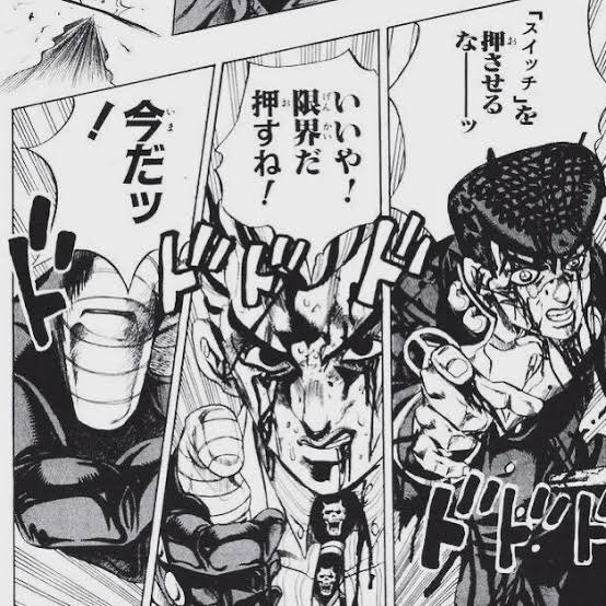 mchtr298's tweet photo. クズ人間のハンドアウト引いたらディオの取り巻き、引いたハンドアウト自体がクソだったらエシディシ、ギリギリまで悩んだアクションに皆がやめろと言ってくるときは吉良吉影、濡れ衣を着せられたら徐倫 https://t.co/FLuc9DAEDp
