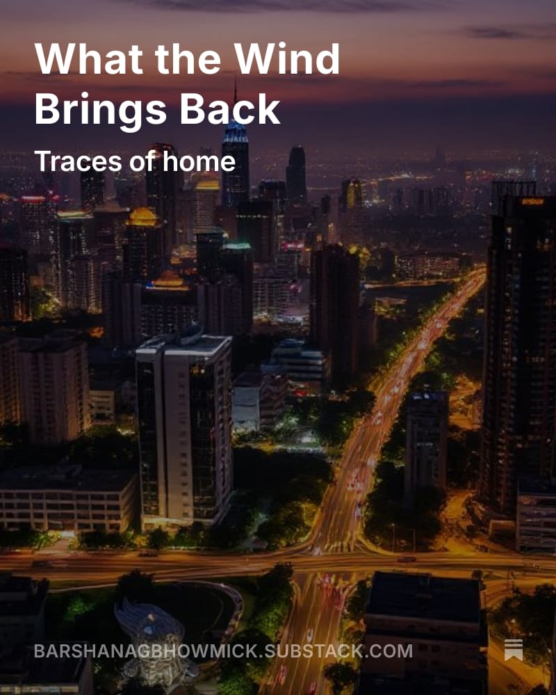 barshanag's tweet image. @SubstackInc piece today

🌀What the Wind Brings Back🌀

barshanagbhowmick.substack.com/p/what-the-win…

#BarshaNagBhowmick #ItsRainingThoughts

@barshanag
@SubstackInc