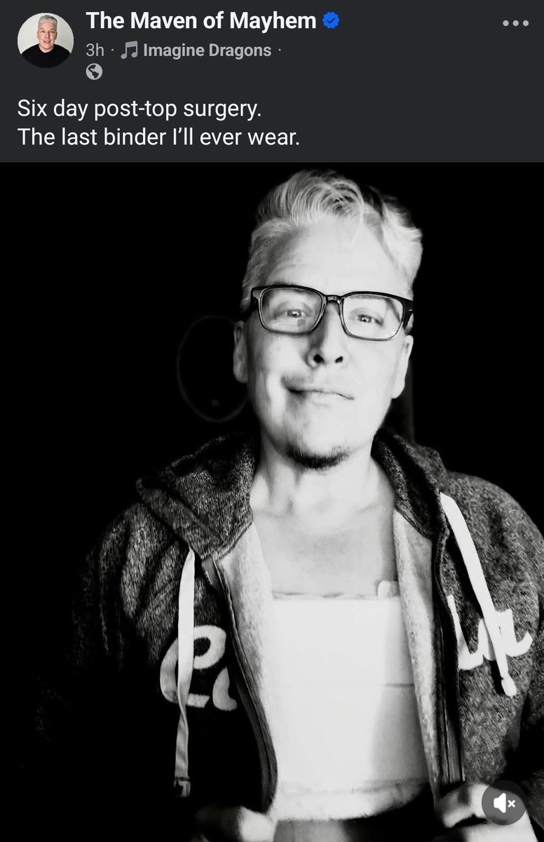 She's gone and mutilated herself.