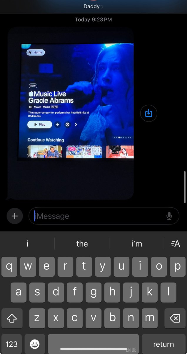 my dad sending me this as if i dont know ball😹😹😹😹 #GracieAML <a href="/gracieshq/">GracieAbramsHQ</a>