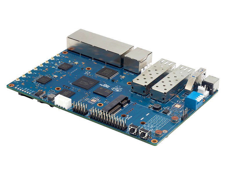 sinovoip's tweet image. Banana Pi BPI-R3 #Router board with #MediaTek #MT7986(#Filogic 830) Quad core ARM A53 + #MT7531A chip design ,2G DDR RAM ,8G eMMC flash,
docs.banana-pi.org/en/BPI-R3/Bana…
#Openwrt #OpenSource #WiFi #network