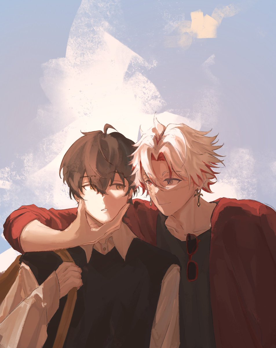 itsngoenn's tweet photo. Throwing out summ old art to fill my profile lol 

#WutheringWaves #ScaRover https://t.co/ROpuTTzEib