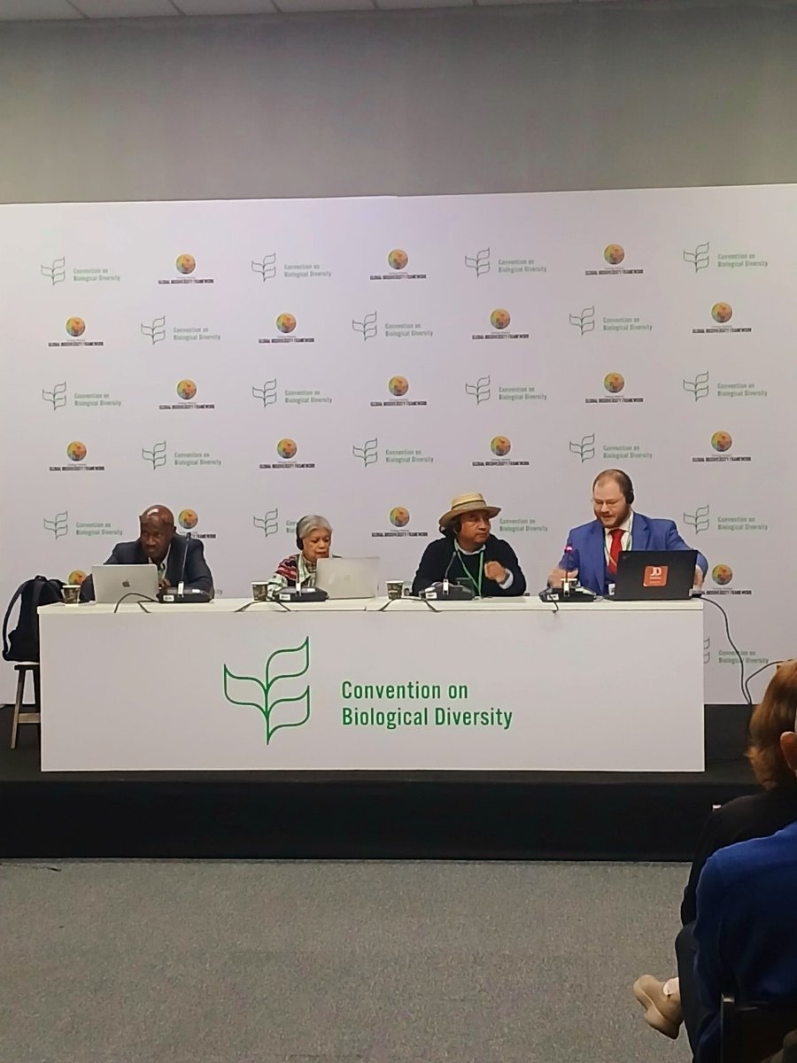 Iwbnglobal's tweet image. Yesterday’s #SB8J_1 side event highlighted the power of Indigenous &amp;amp; local knowledge in advancing national biodiversity goals! 🌿
Grateful to join @UNESCO, Malawi, Namibia, Trinidad &amp;amp; Tobago &amp;amp; @IIFB_. 💚
#Biodiversity #NatureForAll #CBD