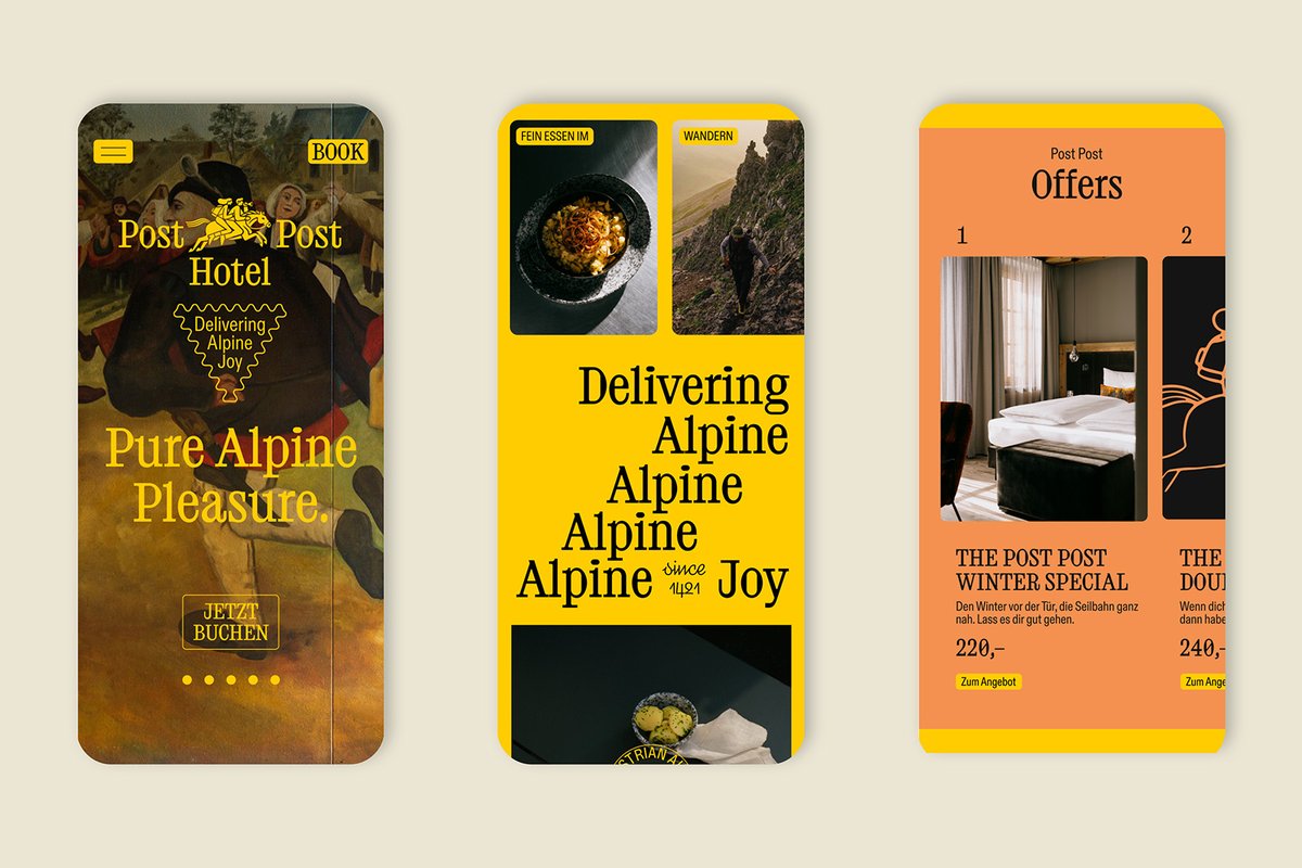 brandarchivexyz's tweet image. Post Post Hotel by Bruch, 2025
Now on Brand Archive: brandarchive.xyz
#logos #typography #branding #design #brandarchive